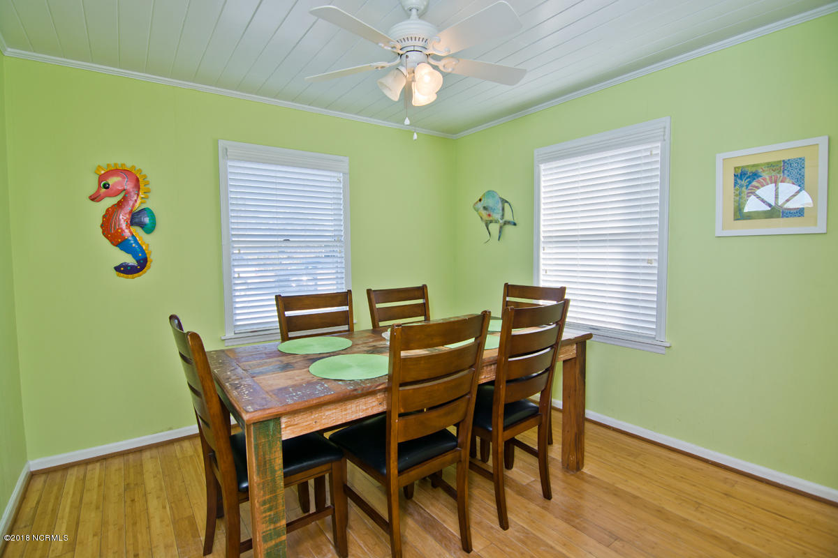 203 Hoffman Beach Road Atlantic Beach, NC 28512 - Photo 7 of 50 Separate dining room, located off of kitchen.