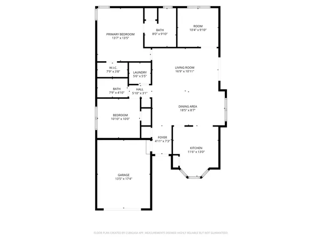 a picture of a floor plan