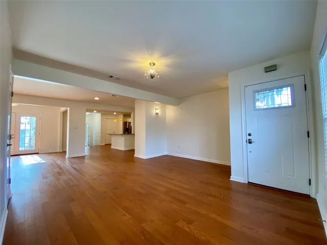 a view of kitchen with furniture and window