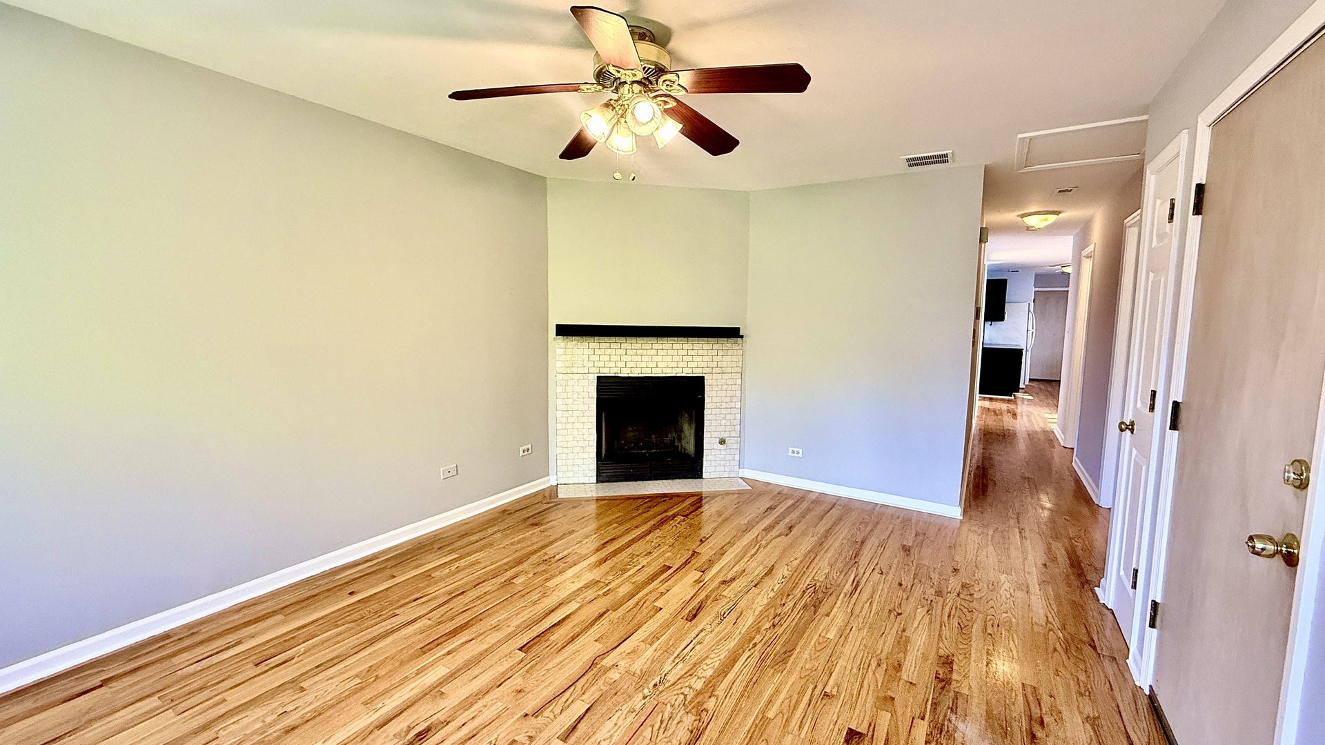 1078 North Hermitage Avenue, Unit 3 Chicago, IL 60622 - Photo 3 of 17 a view of an empty room with wooden floor