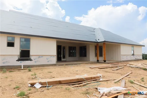 a view of a entryway of the house