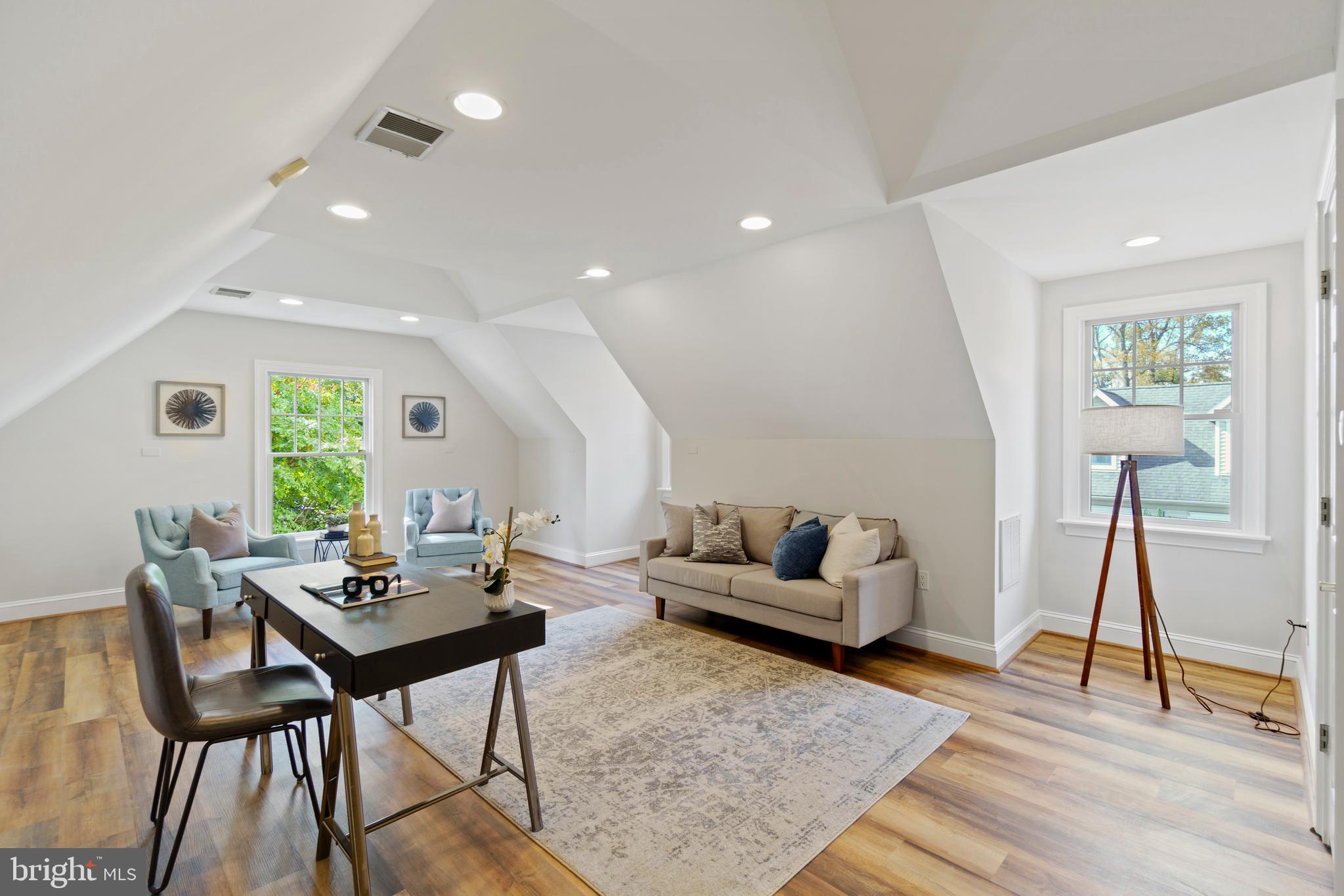 5111 Bradley Boulevard Chevy Chase, MD 20815 - Photo 12 of 36 Bonus Home office space above the garage.