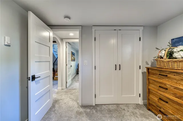 a view of walk in closet