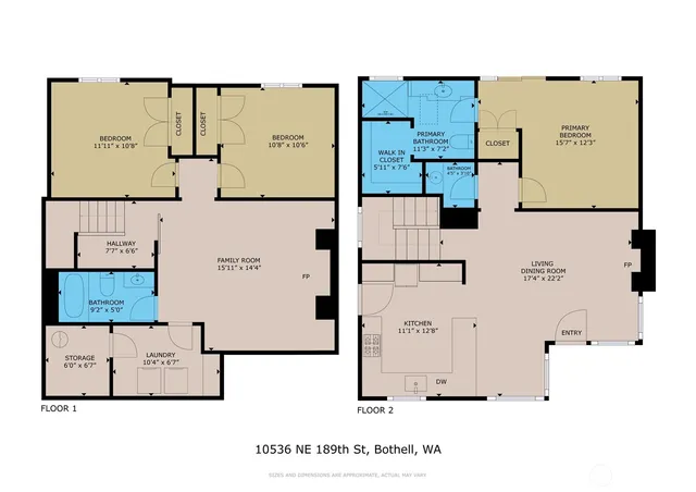 $1,150,000 | 10536 Northeast 189th Street, Bothell, WA 98011