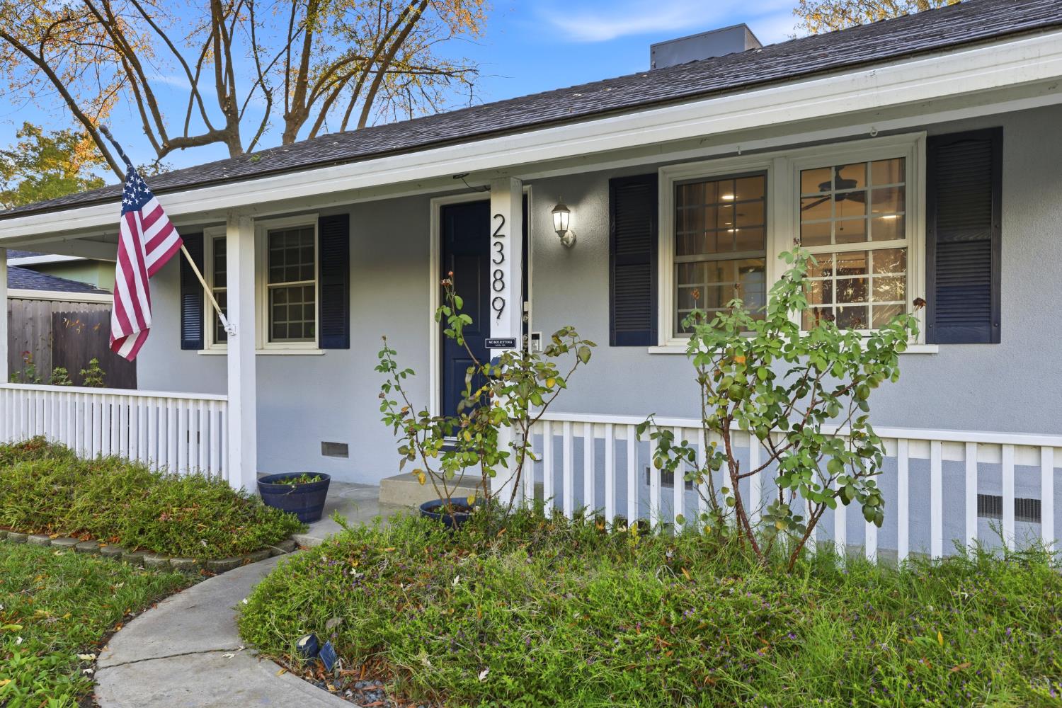 front view of a house
