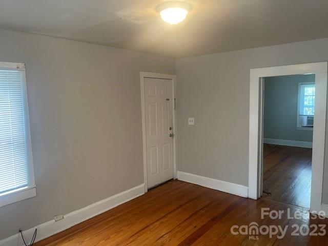 320 Orange Street Charlotte, NC 28205 - Photo 3 of 14 wooden floor in an empty room