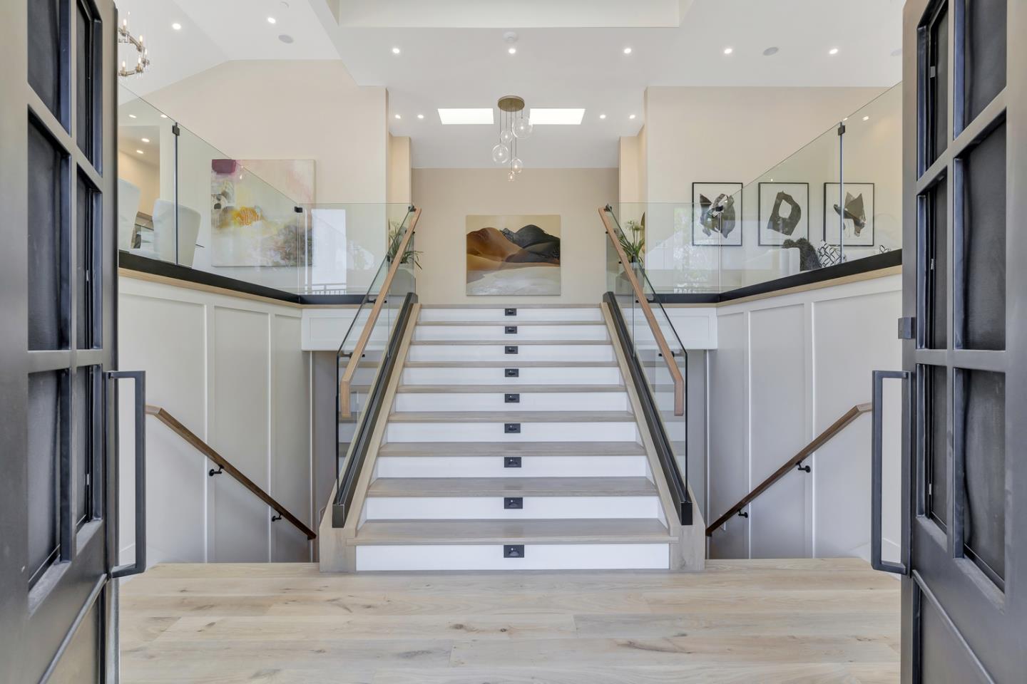 15941 Viewfield Road Monte Sereno, CA 95030 - Photo 7 of 70 a view of entryway and hall with wooden floor