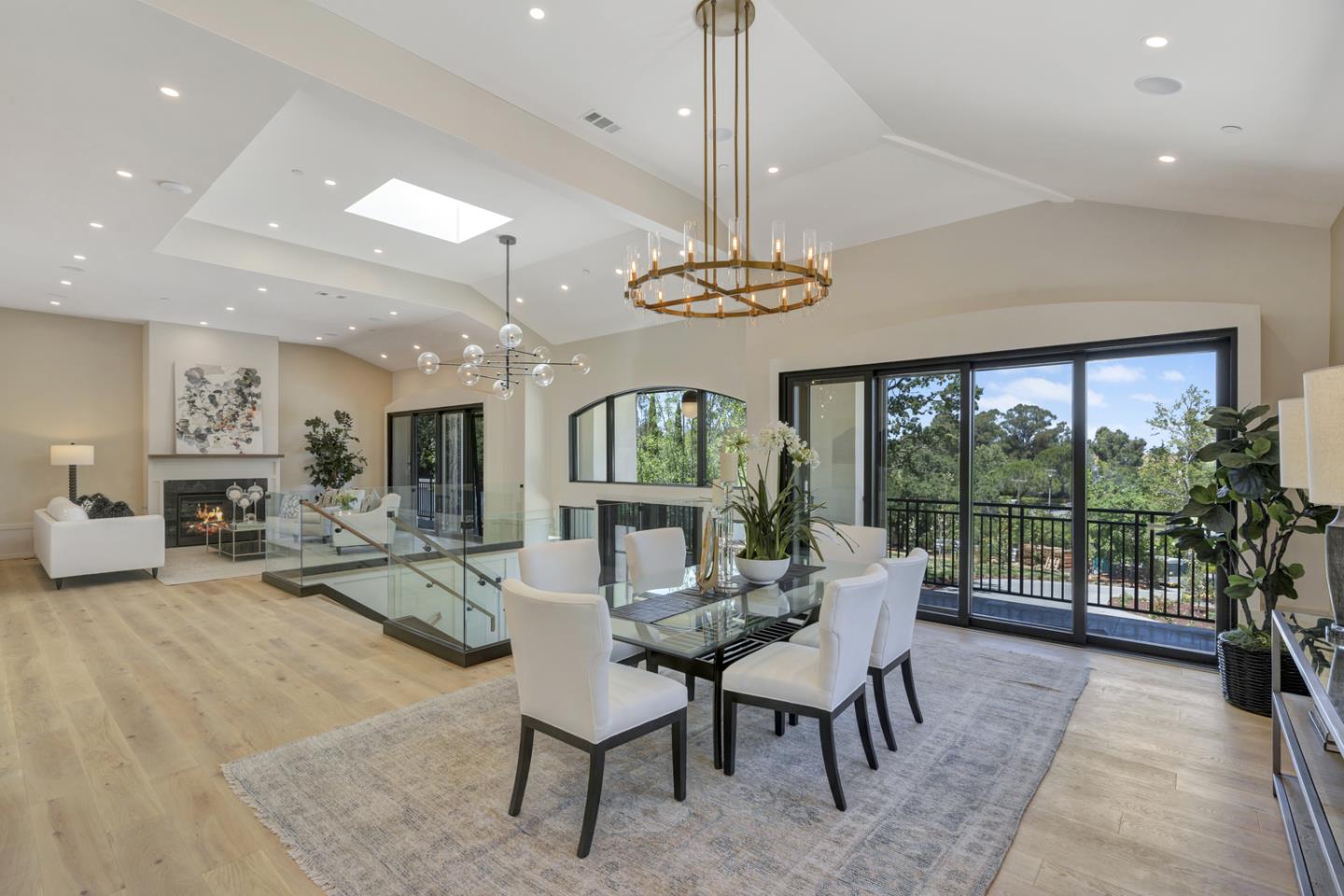 15941 Viewfield Road Monte Sereno, CA 95030 - Photo 10 of 70 a view of a dining room with furniture window and outside view