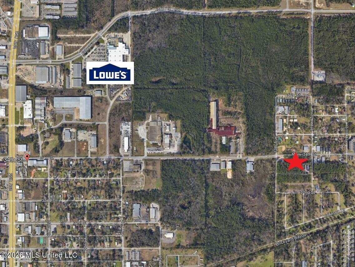 34th Street Gulfport, MS 39501 - Photo 2 of 15 Location Map Aerial of 34th Street