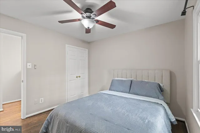 a view of backyard with green space