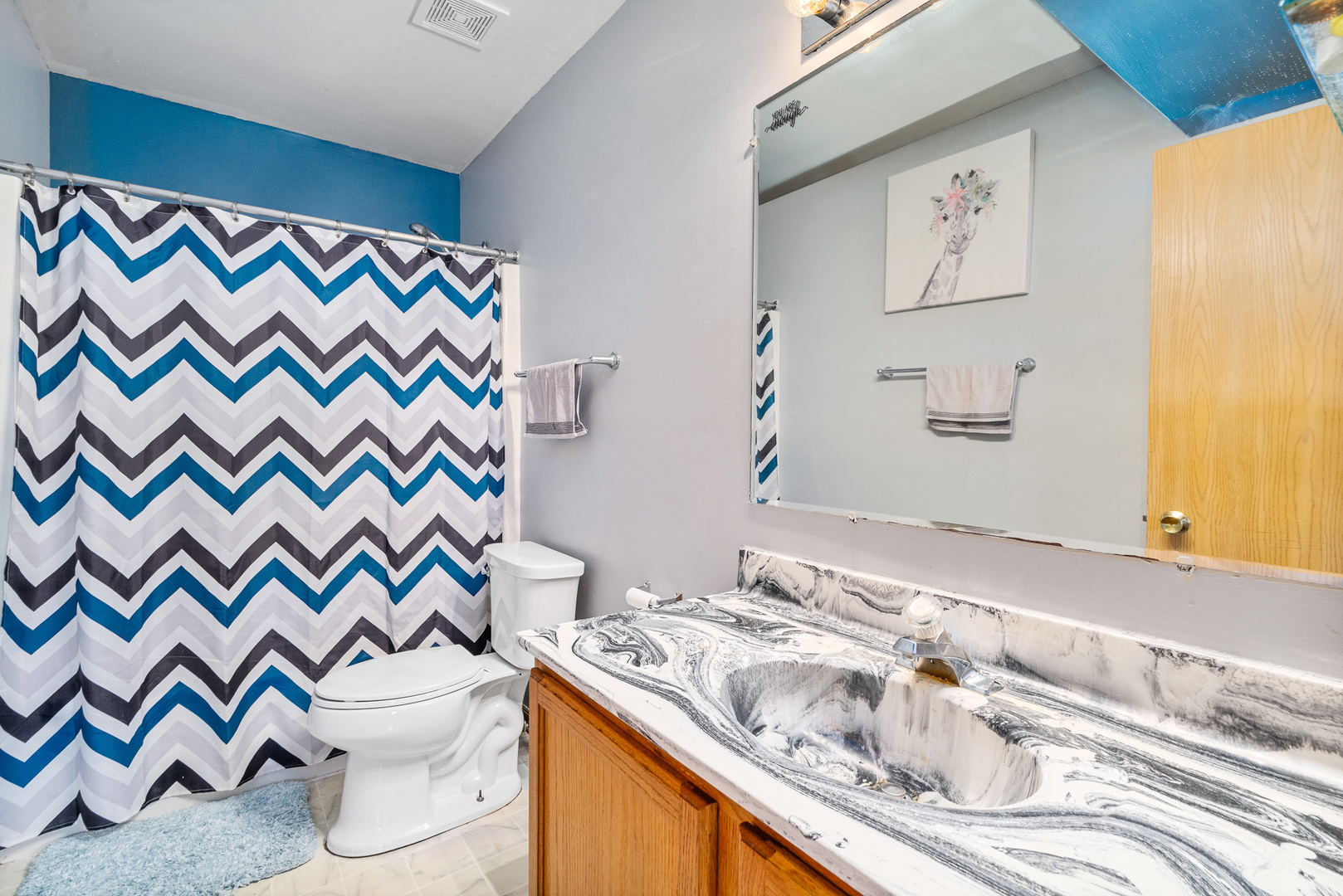 5221 West Mulberry Lane Monee, IL 60449 - Photo 17 of 32 a bathroom with a sink and a toilet