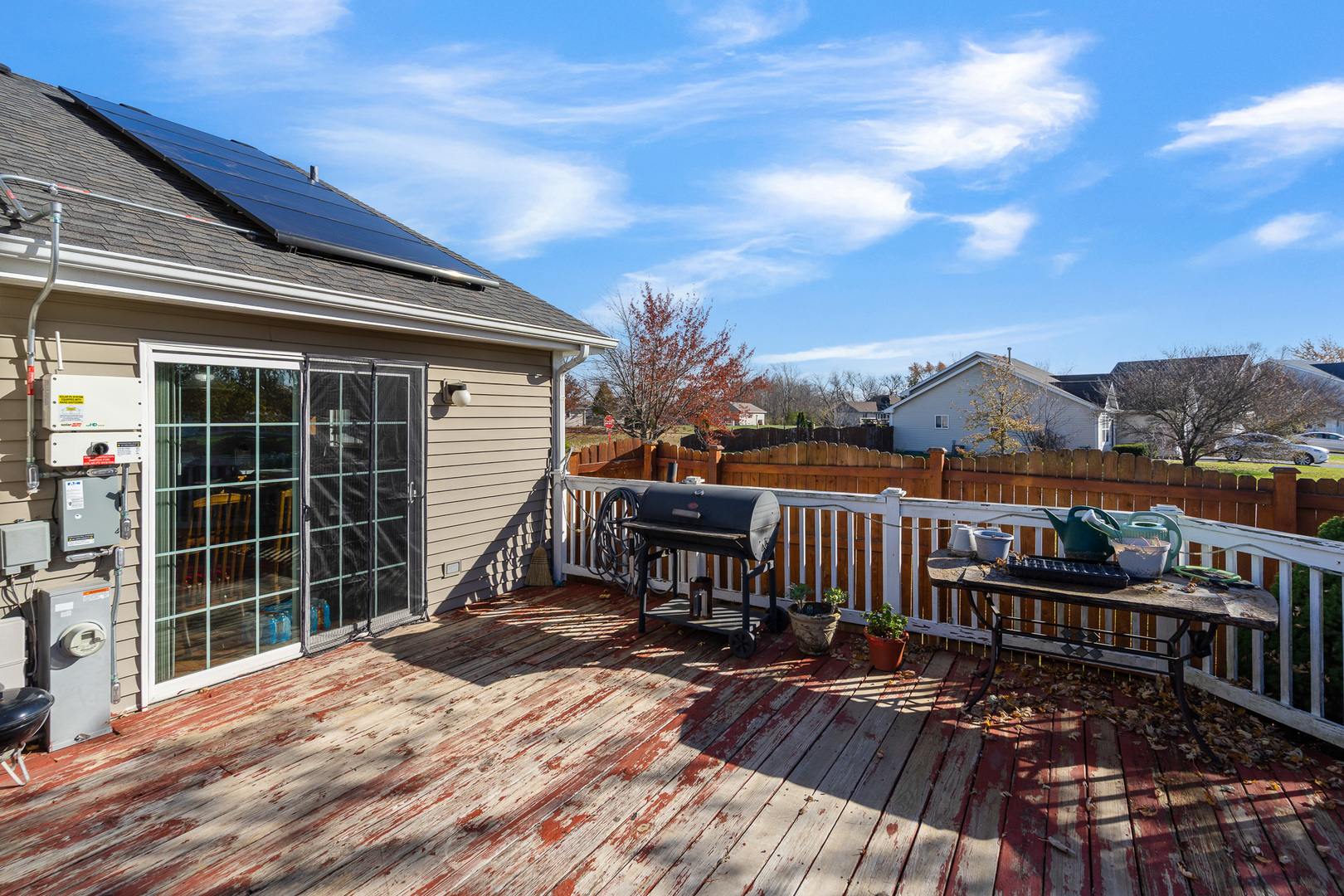 5221 West Mulberry Lane Monee, IL 60449 - Photo 19 of 32 a view of a chairs on the deck