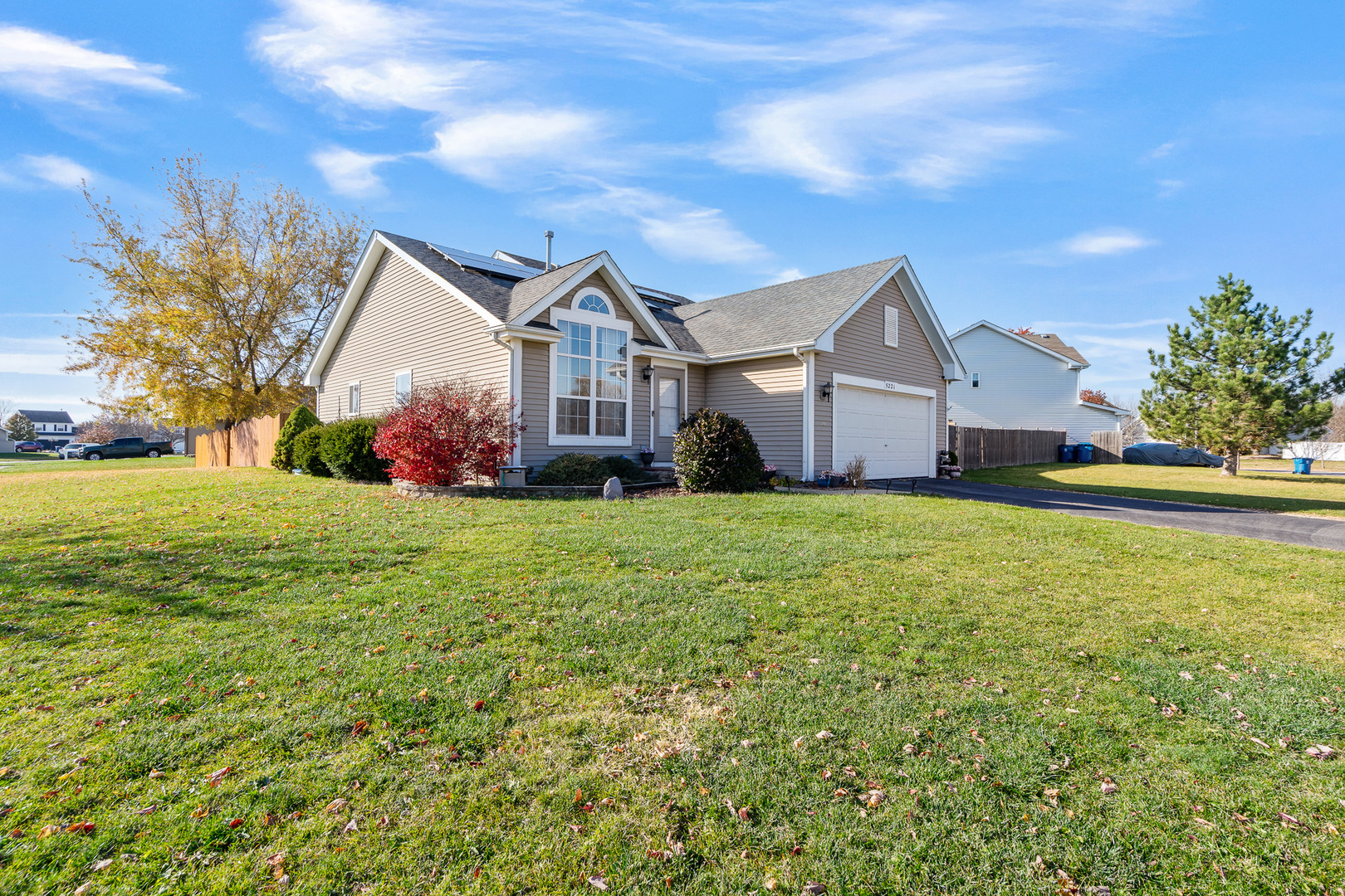 5221 West Mulberry Lane Monee, IL 60449 - Photo 31 of 32 a front view of house with yard and green space