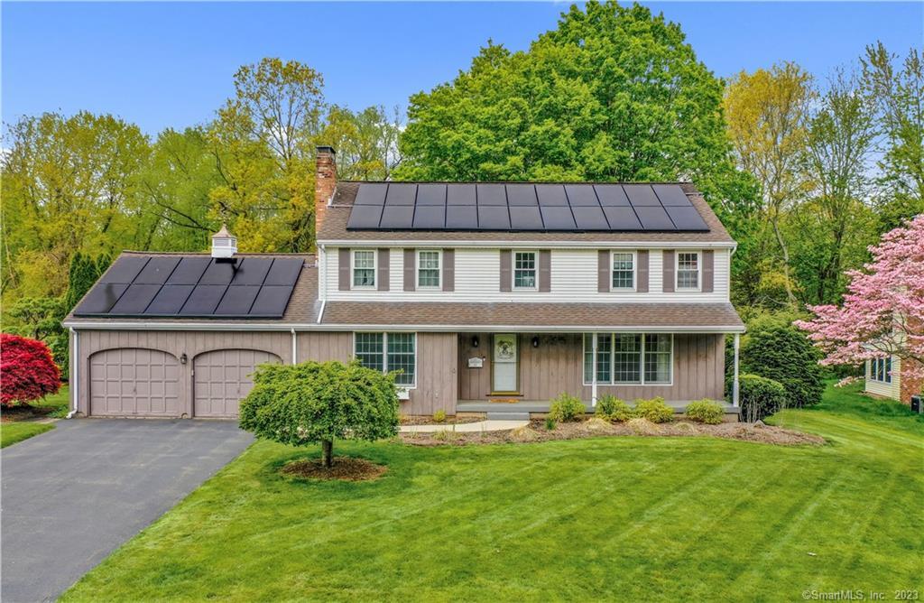 147 Randy Lane Wethersfield, CT 06109 - Photo 1 of 1 a front view of a house with a yard