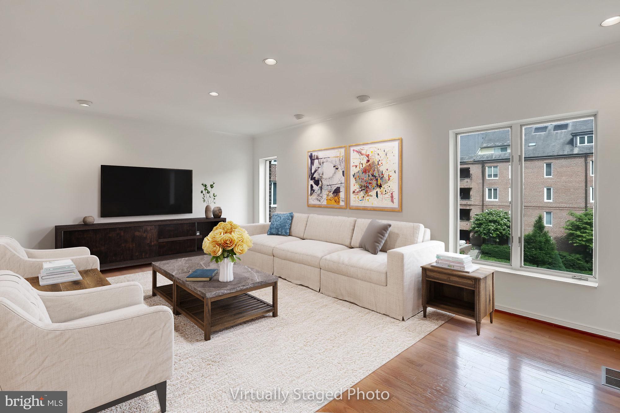 2331 Old Court Road, Unit 308 Baltimore, MD 21208 - Photo 2 of 35 Living Room (virtually staged)