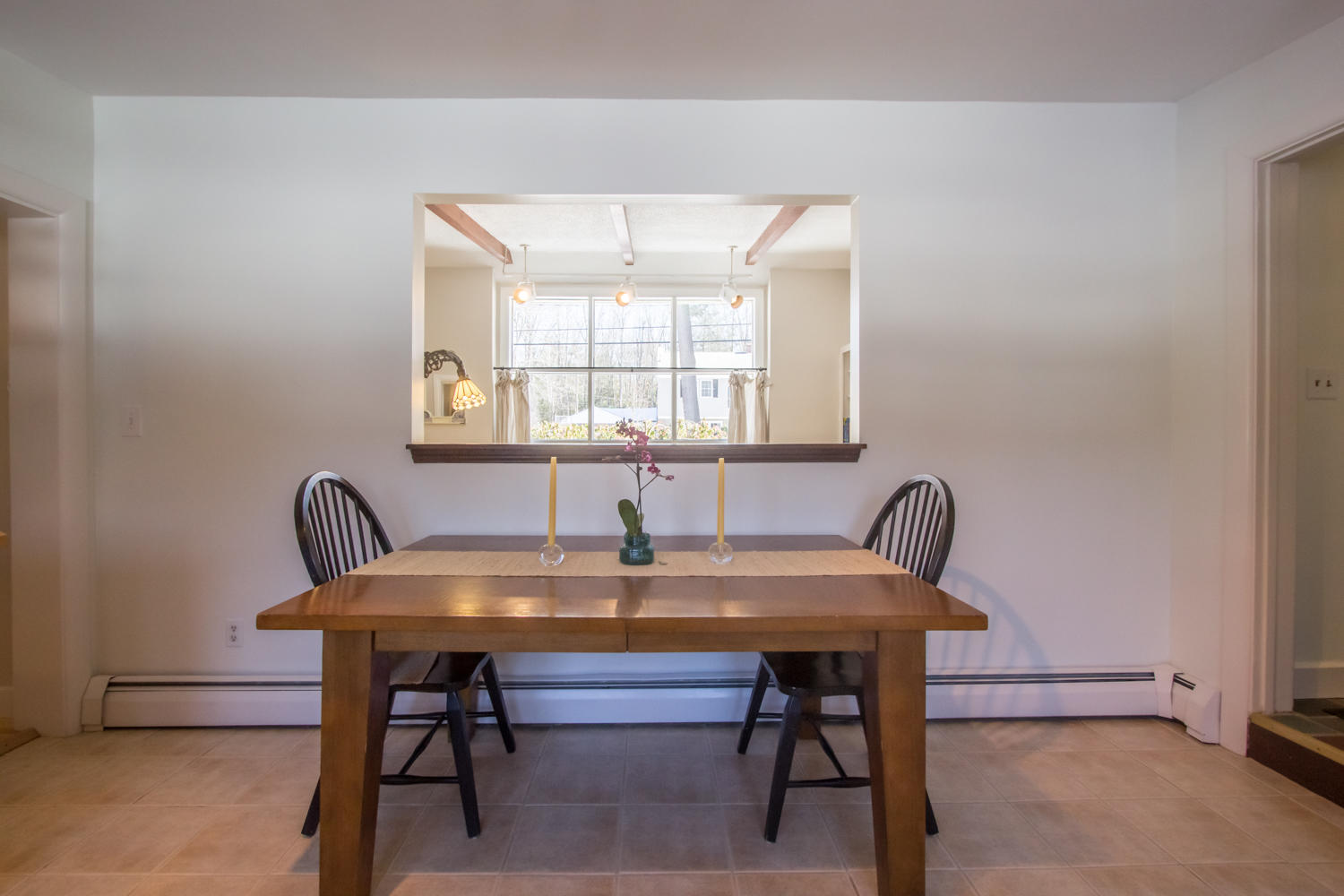 419 Mitchell Road Cape Elizabeth, ME 04107 - Photo 9 of 29 419 Kitchen dining area to living area