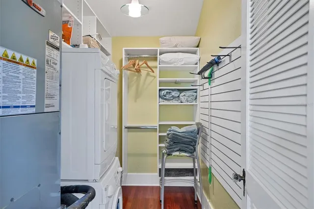 a view of storage and utility room