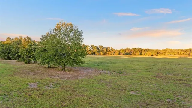 a view of an outdoor space and a yard
