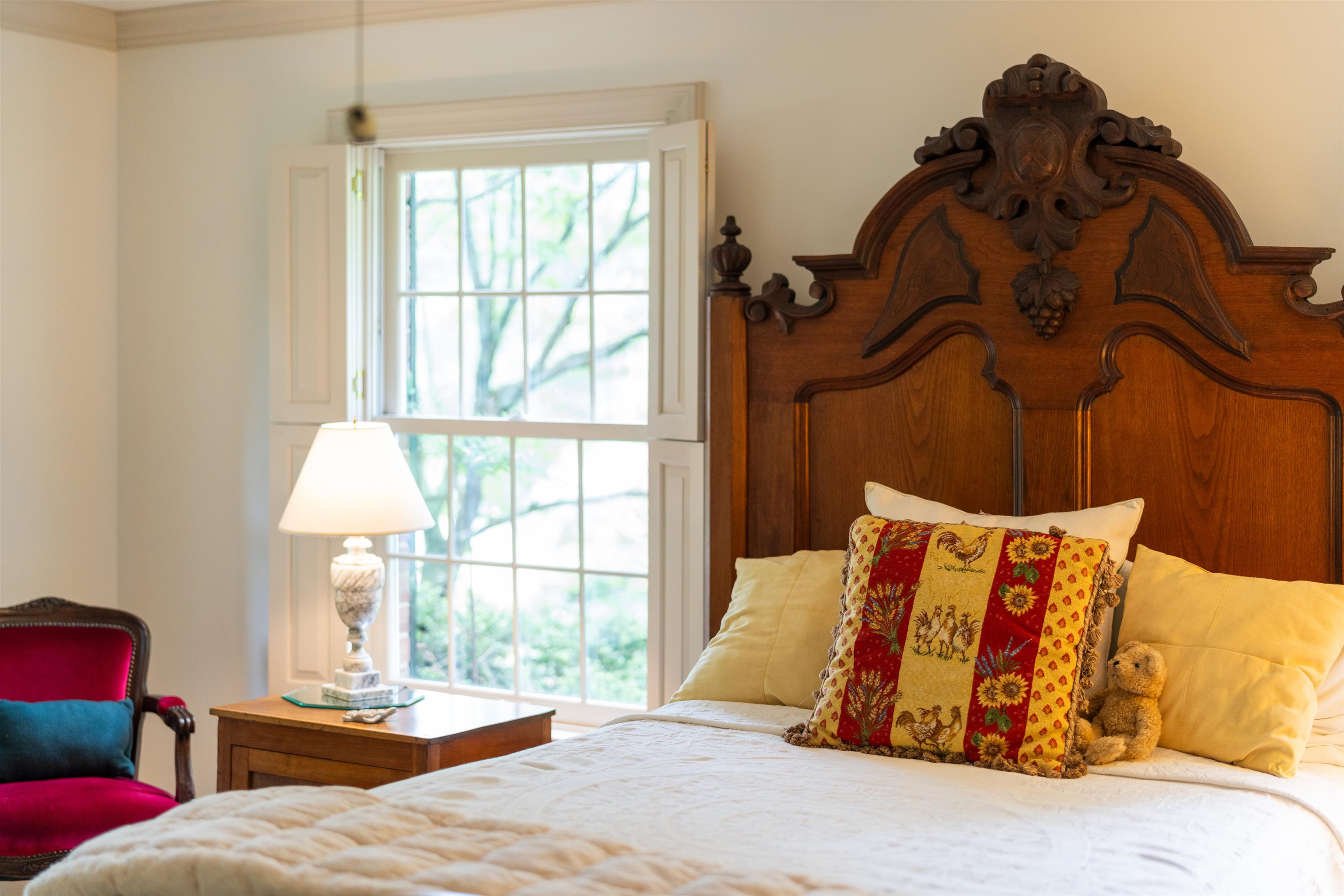 1430 Dogwood Road Staunton, VA 24401 - Photo 40 of 68 a bedroom with a bed and a window