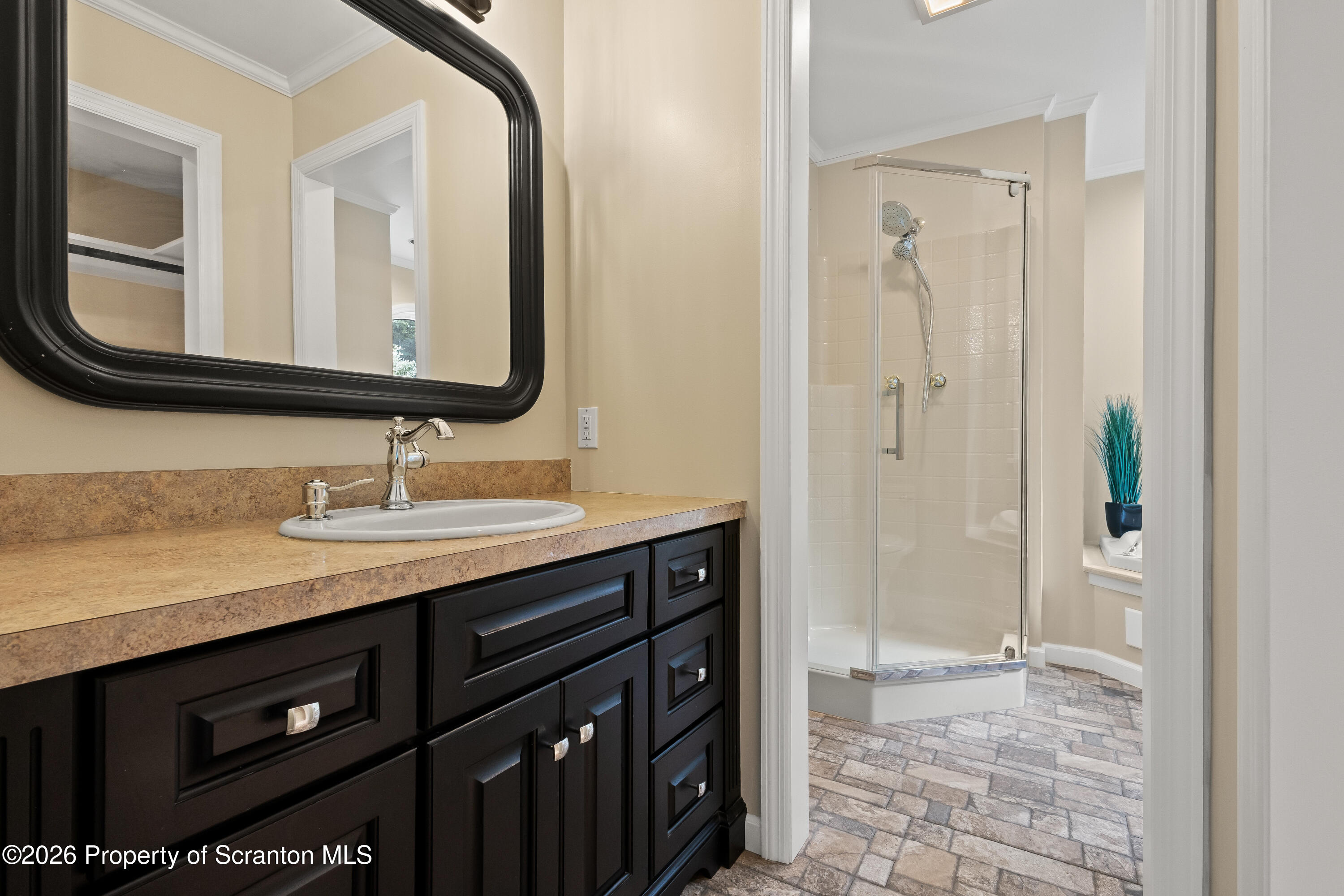 1225 Becks Crossing Road Moscow, PA 18444 - Photo 19 of 42 Primary Bathroom