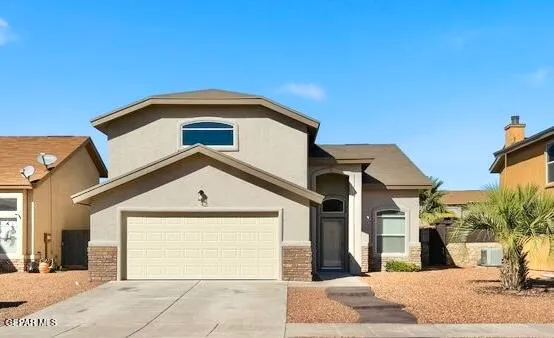 a house view with a outdoor space