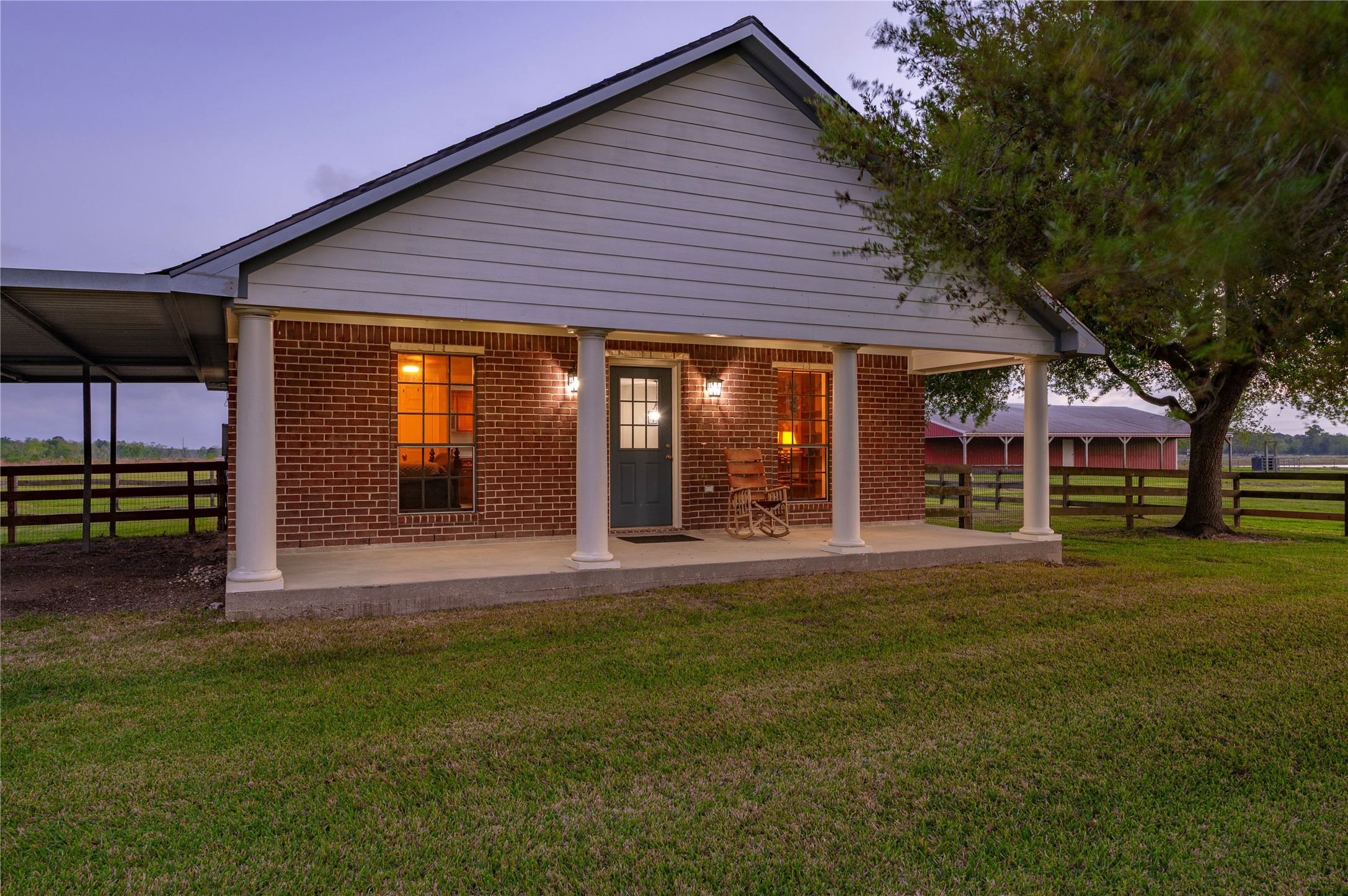 8211 Deats Lane Dickinson, TX 77539 - Photo 12 of 50 a front view of a house with a garden and porch
