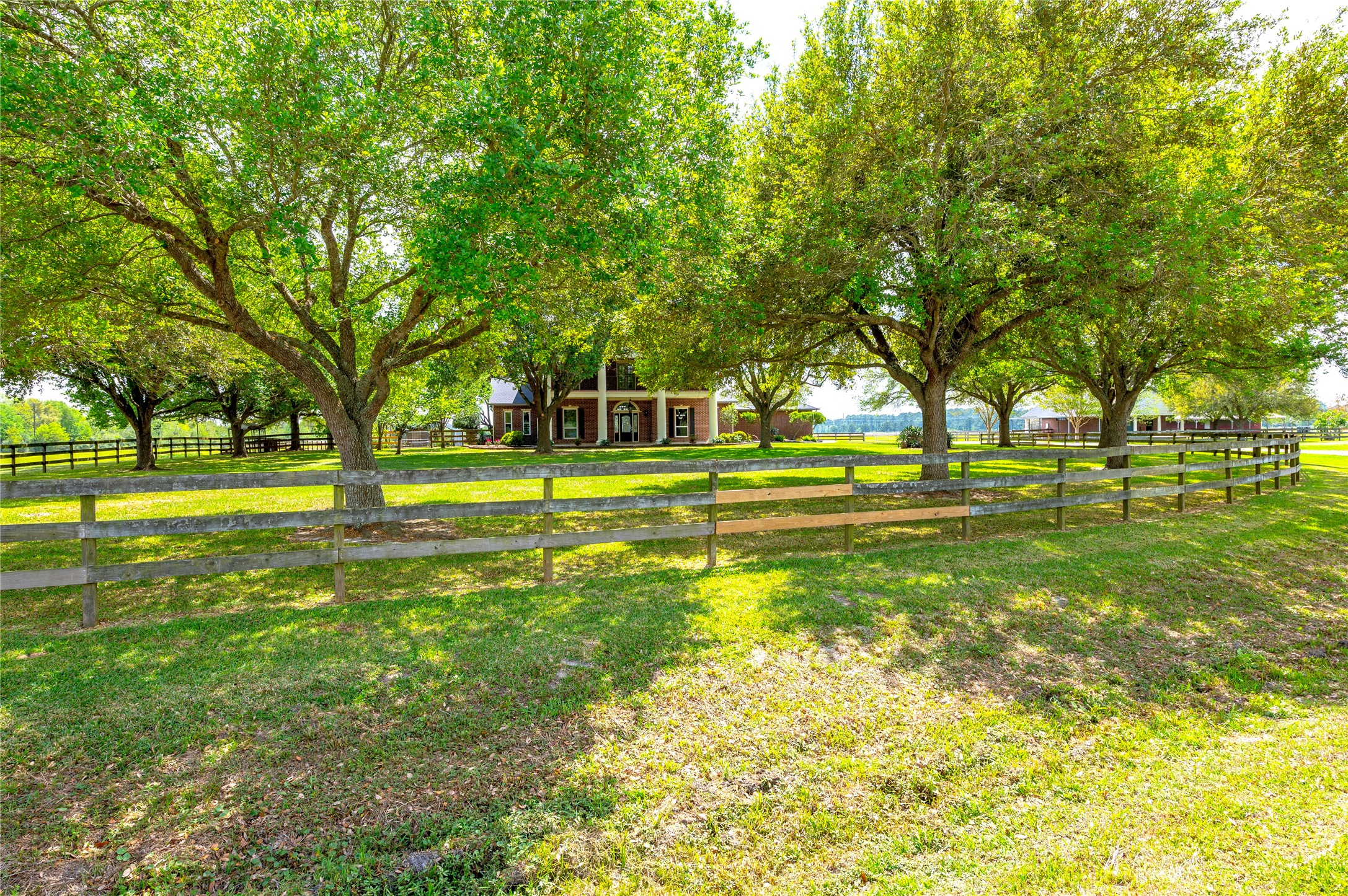 8211 Deats Lane Dickinson, TX 77539 - Photo 16 of 50 a view of a park with trees and flowers