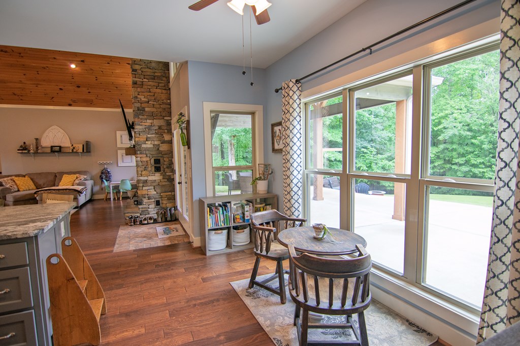 299 Savior Lane Hamilton, GA 31811 - Photo 32 of 92 a view of a dining room with furniture window and outside view