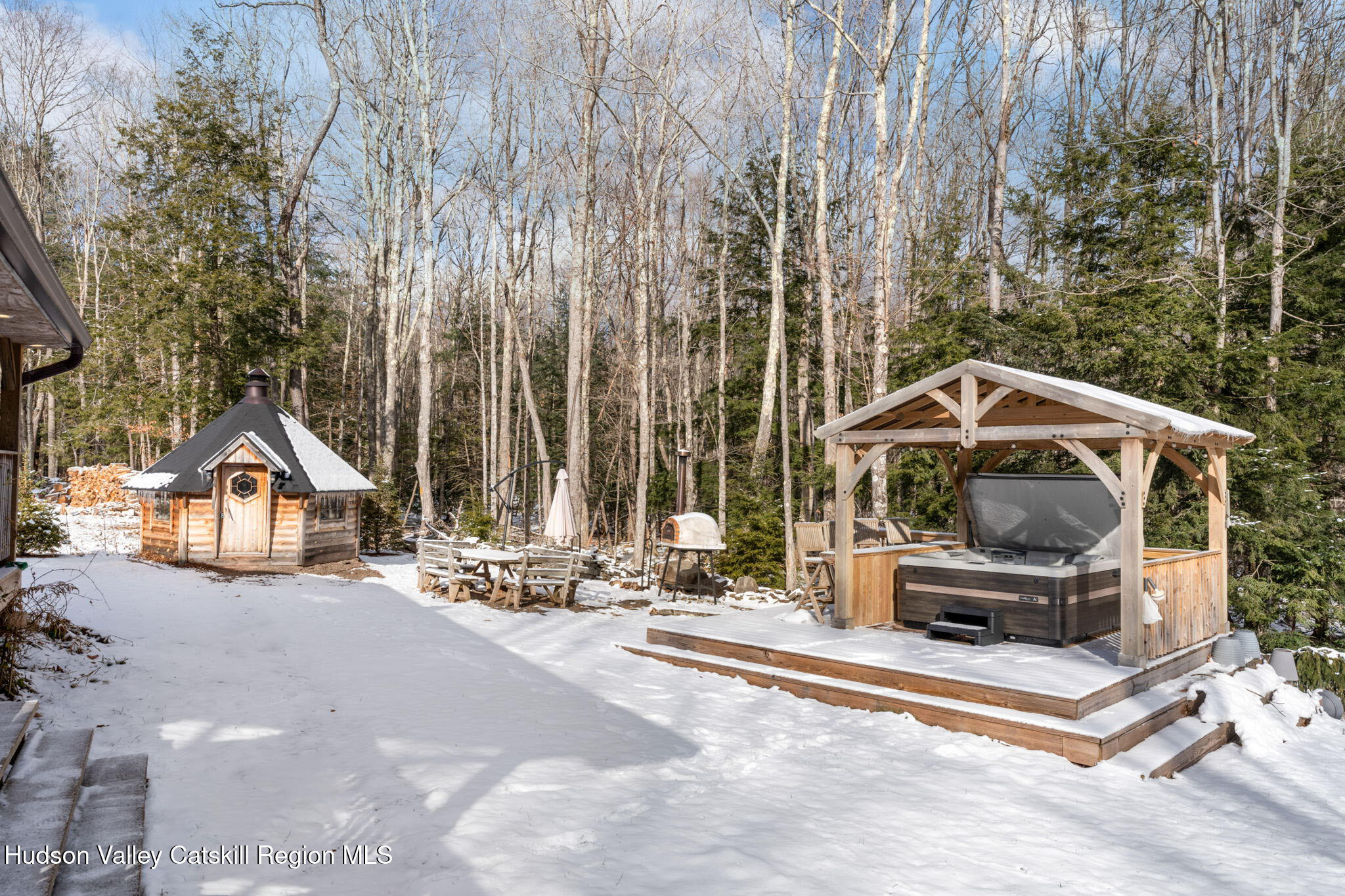 153 Slater Road Windham, NY 12454 - Photo 34 of 38 a front view of a house with a yard