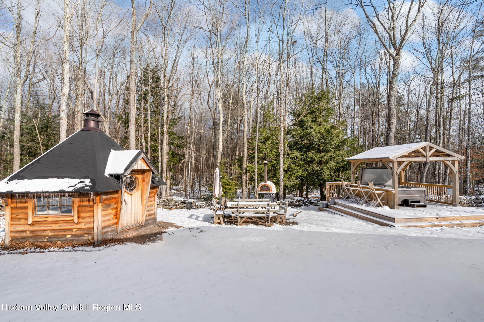 153 Slater Road Windham, NY 12454 - Photo 4 of 38 a view of a park with iron fence