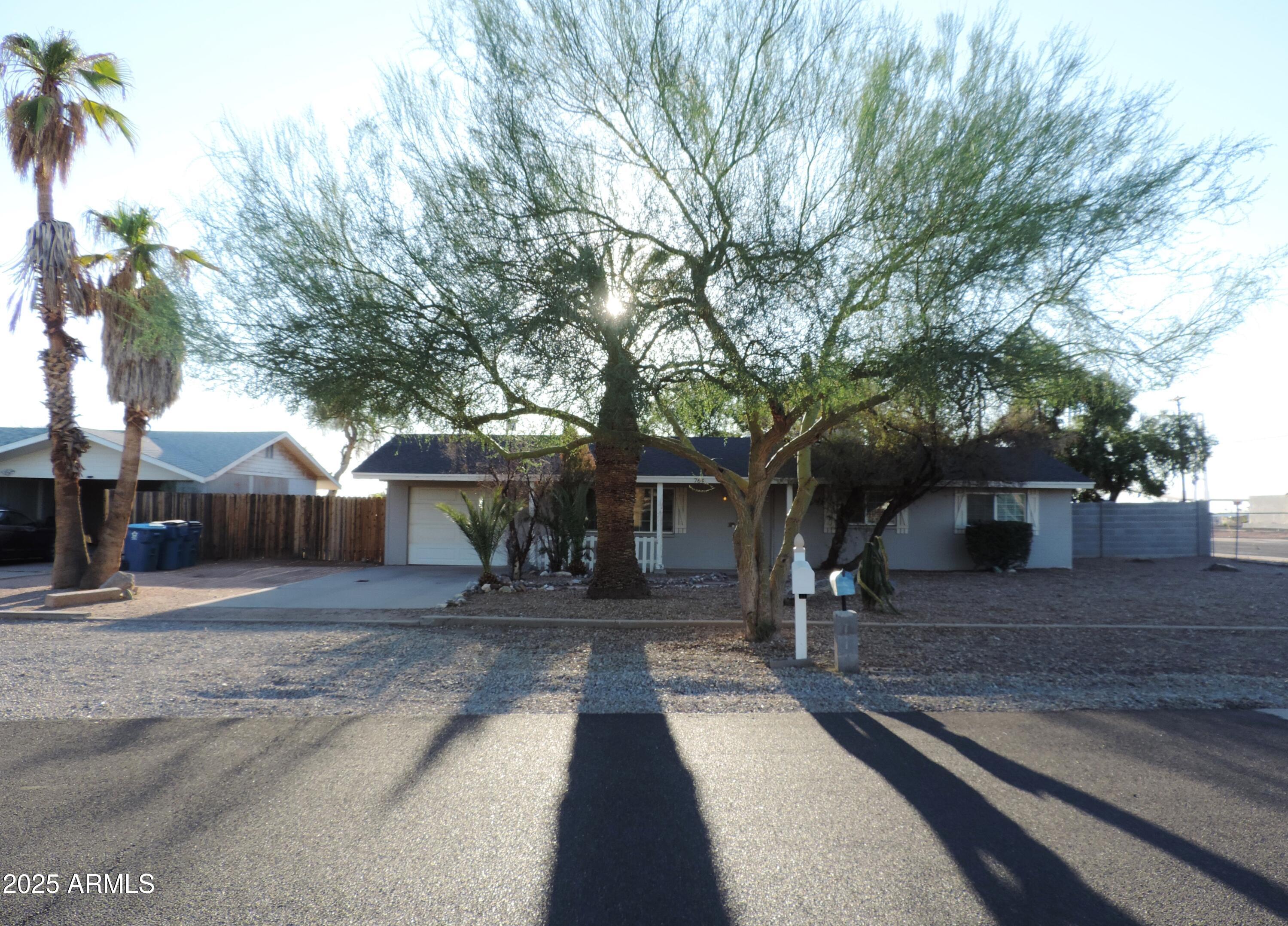 764 North Thunderbird Drive Apache Junction, AZ 85120 - Photo 60 of 74 a view of a house with backyard and trees
