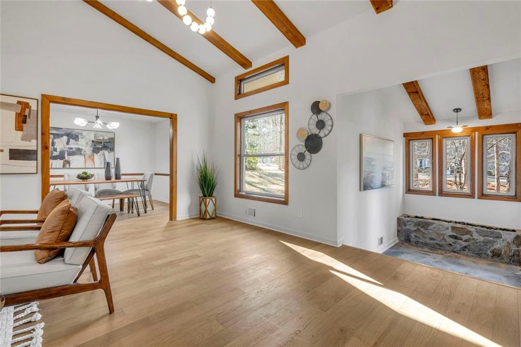 260 Devilla Trace Fayetteville, GA 30214 - Photo 6 of 47 a view of a livingroom with furniture and a window