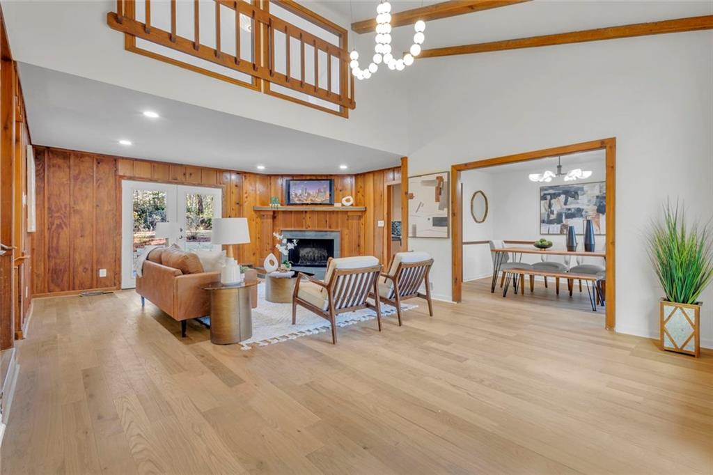 260 Devilla Trace Fayetteville, GA 30214 - Photo 8 of 47 a living room with furniture and a potted plant