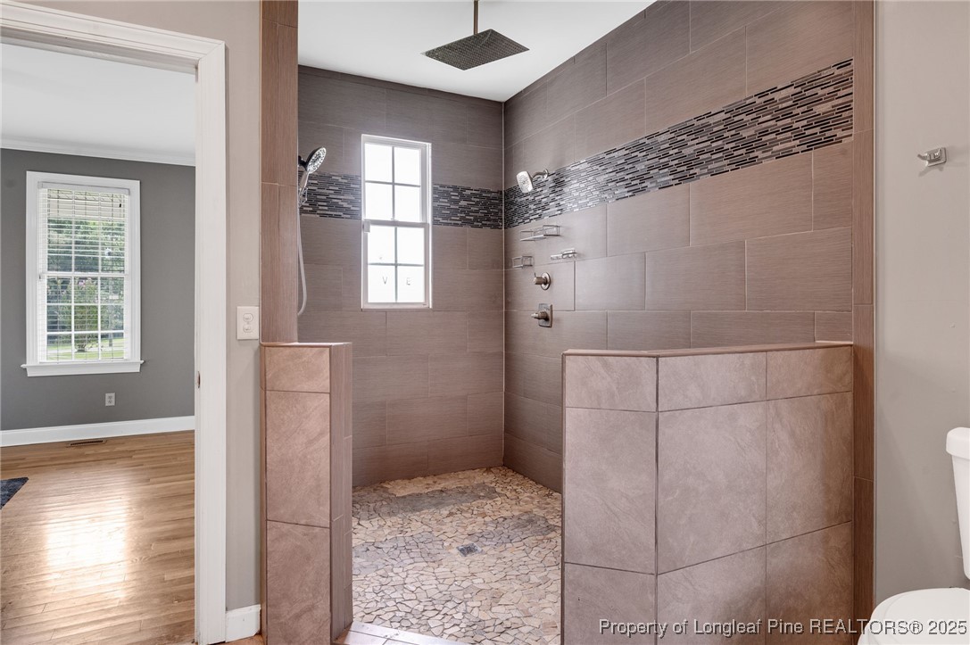 5247 Old Stage Road North Angier, NC 27501 - Photo 19 of 42 a bathroom with a shower