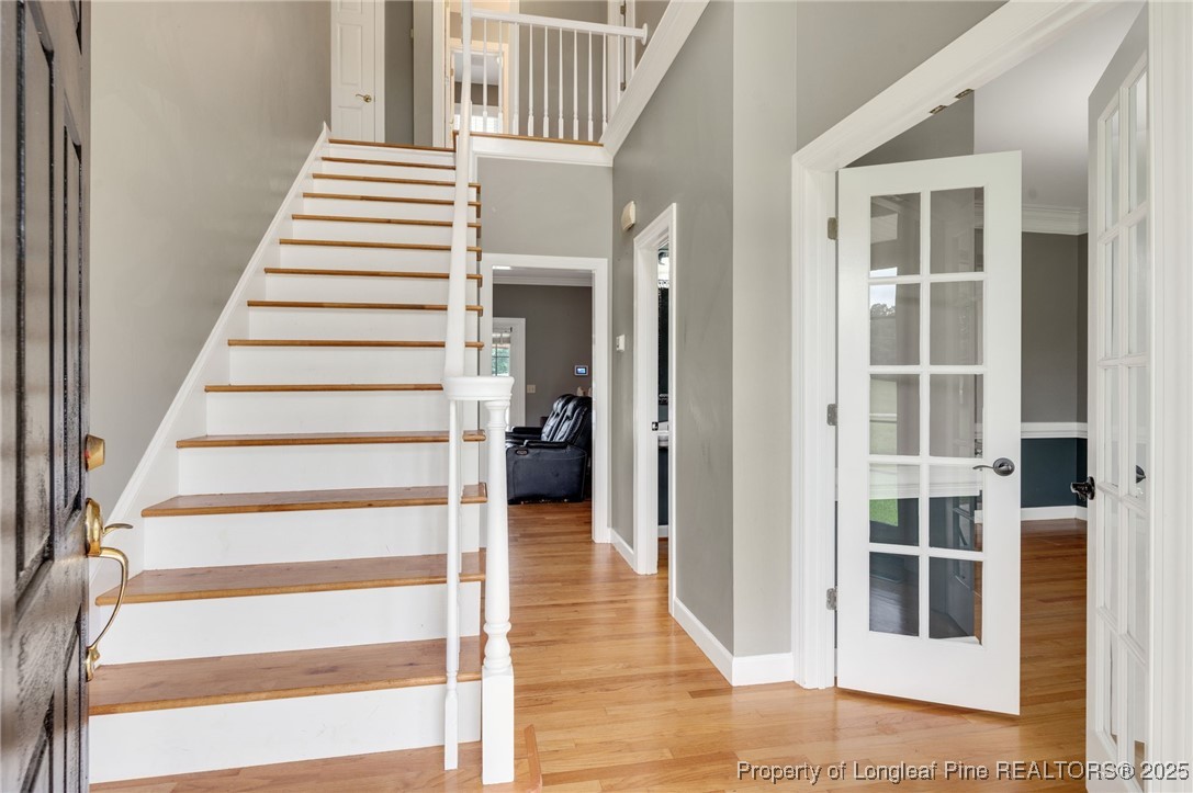5247 Old Stage Road North Angier, NC 27501 - Photo 6 of 42 a view of an entryway with staircase