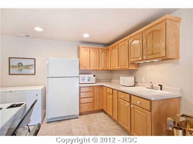 11468 Shaugnessy Road Colorado Springs, CO 80908 - Photo 12 of 16 Lower Level Kitchenette