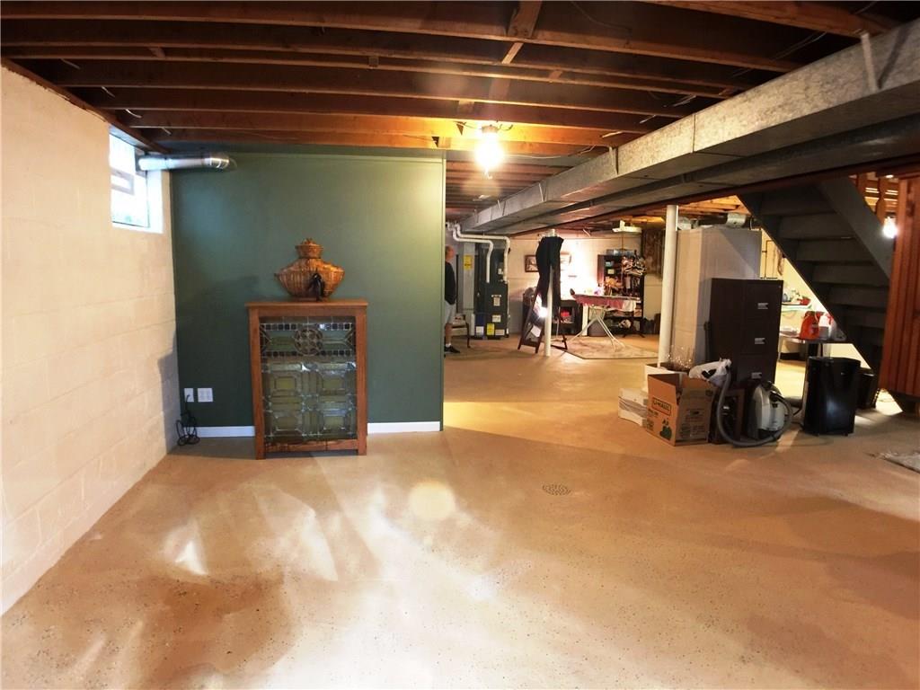 149 Township Line Road Butler, PA 16002 - Photo 23 of 25 Huge partially finished basement features a second full bath and a walk-in closet.