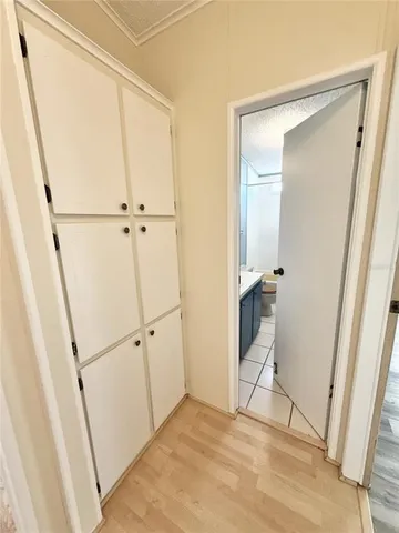 a view of empty room