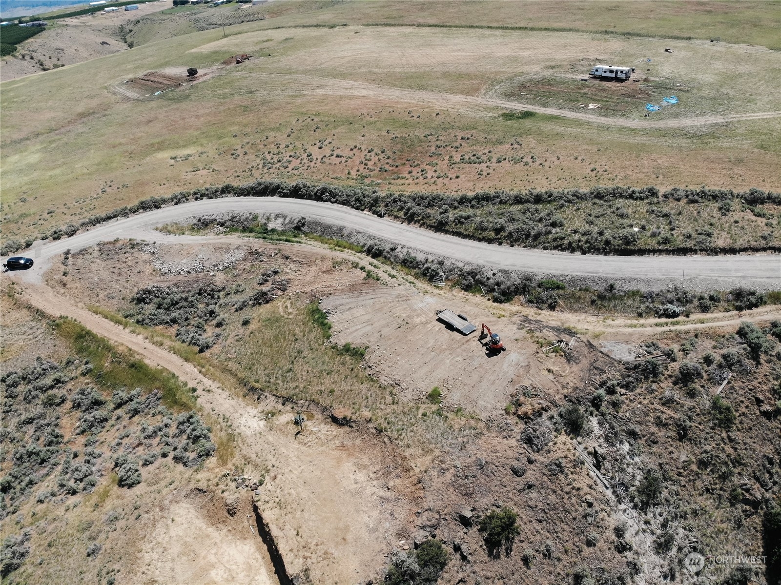 0 Jagla Road Wenatchee, WA 98801 - Photo 8 of 10 a view of a dry yard with wooden fence