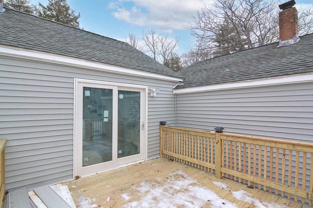 519 S Road Templeton, MA 01468 - Photo 25 of 30 a view of backyard and floor to ceiling window