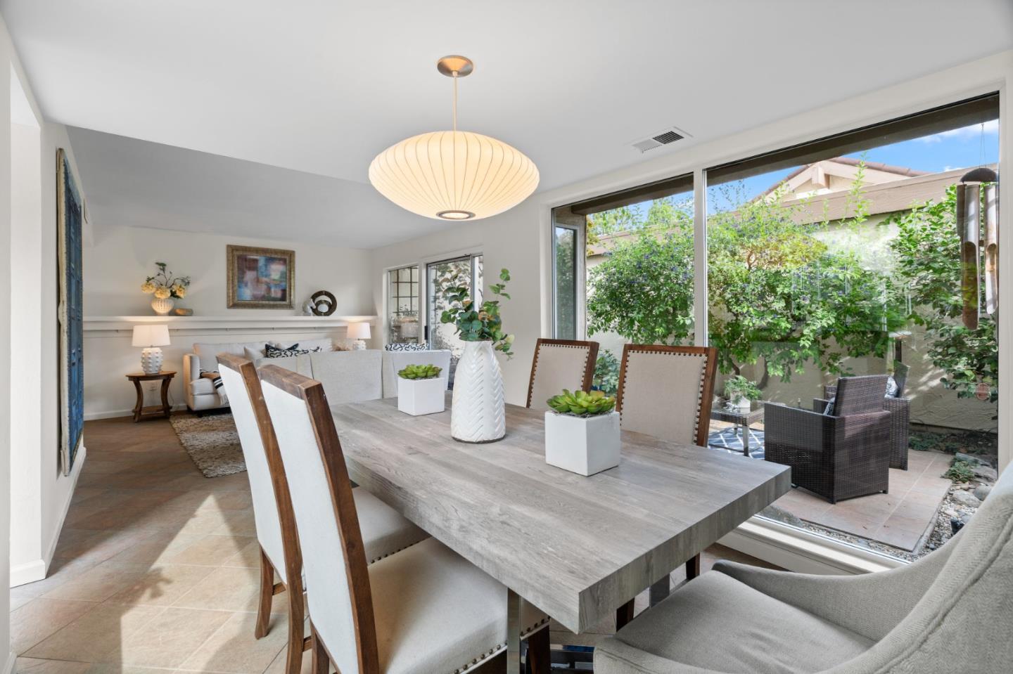 1032 Strayer Drive San Jose, CA 95129 - Photo 8 of 31 a view of a dining room with furniture window and outside view