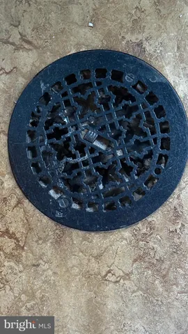 a view of a storage room