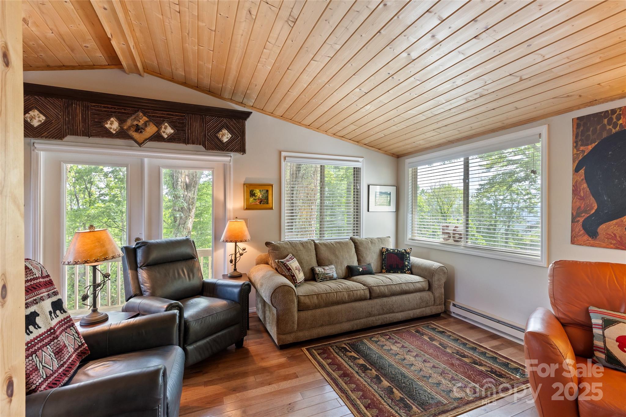 56 Faraway Drive Cullowhee, NC 28723 - Photo 11 of 46 a living room with furniture and a large window