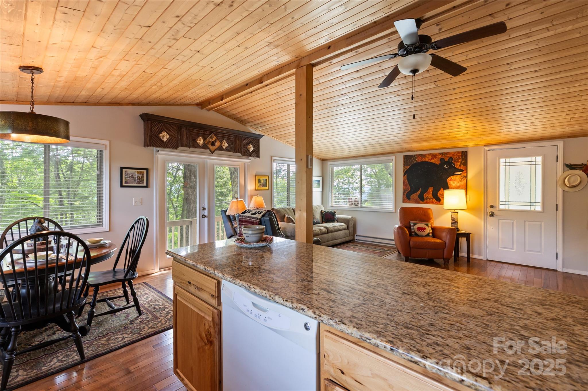 56 Faraway Drive Cullowhee, NC 28723 - Photo 18 of 46 a kitchen with sink and view of living room