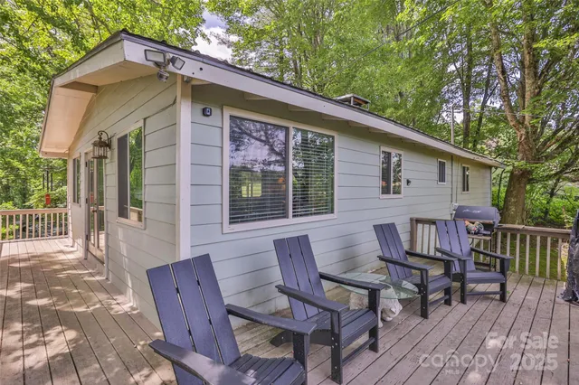 a view of a balcony with outdoor space