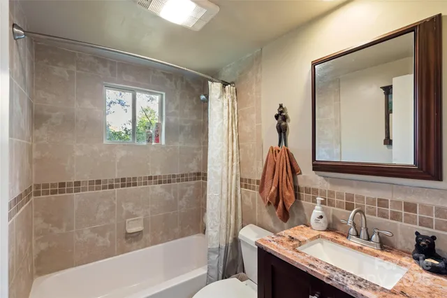 a view of a house with a balcony