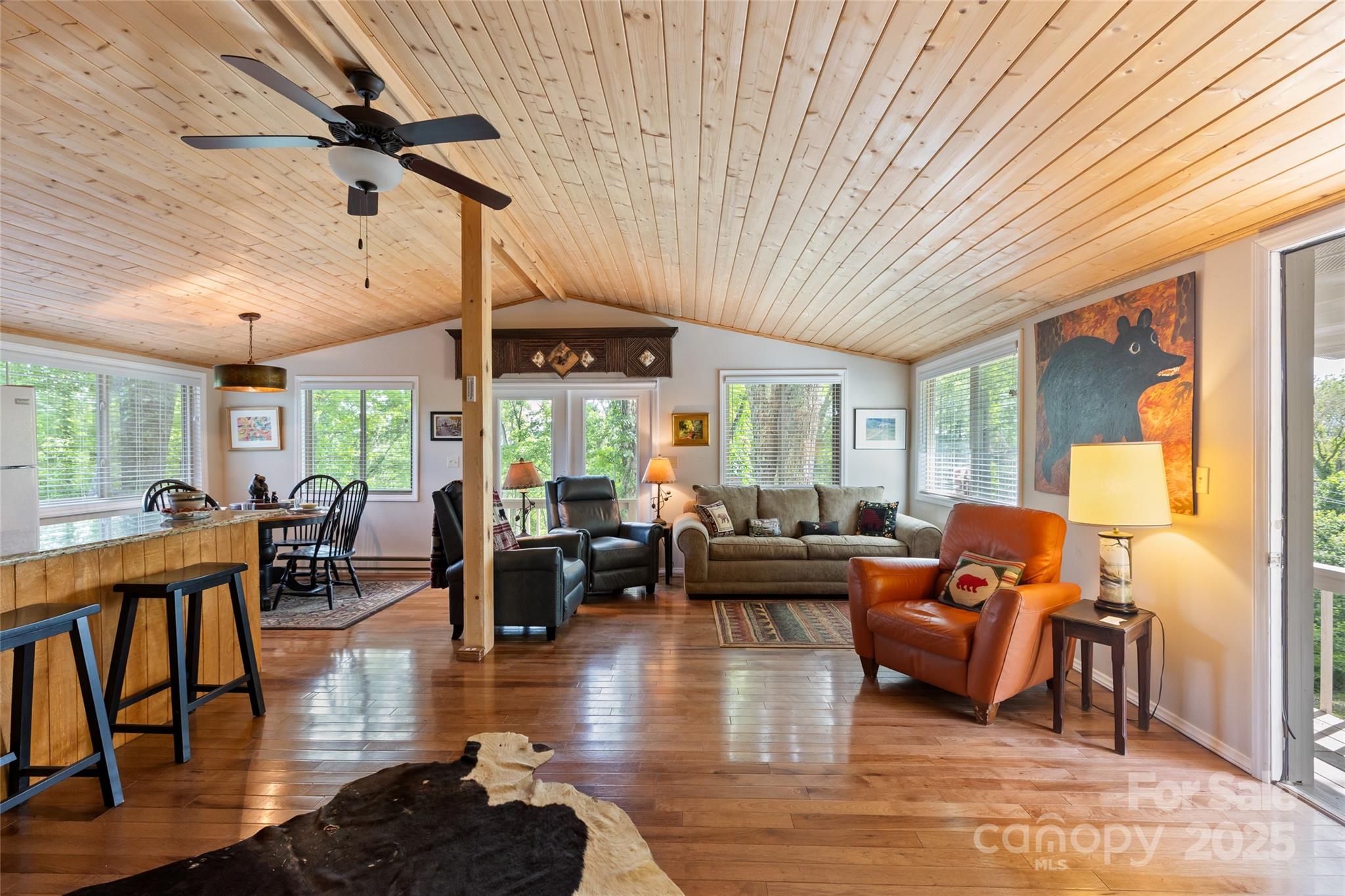 56 Faraway Drive Cullowhee, NC 28723 - Photo 10 of 46 a living room with furniture and a large window