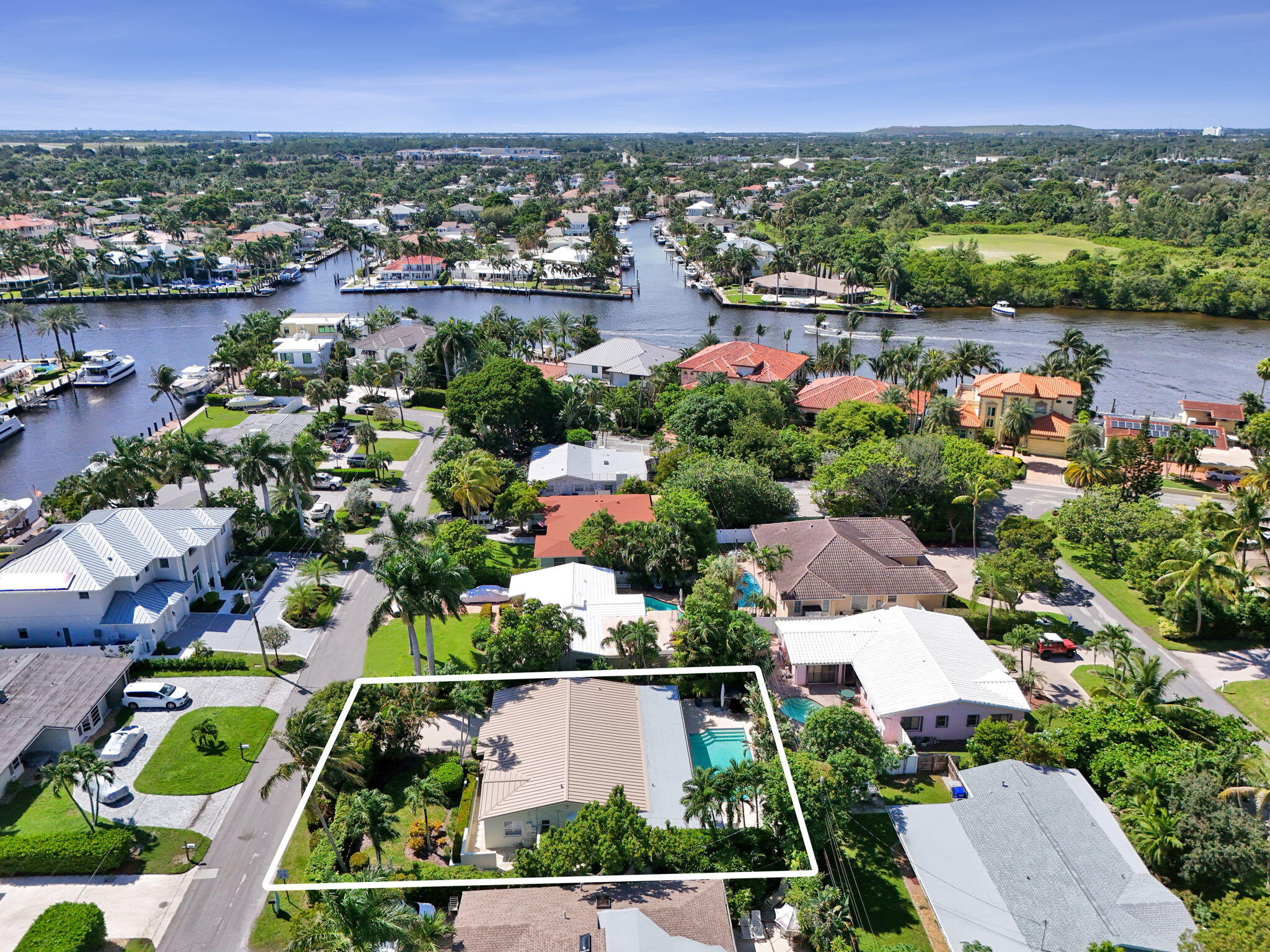 3207 Dover Road Pompano Beach, FL 33062 - Photo 47 of 57 Aerial View