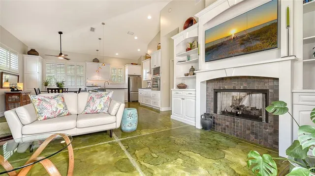 a bathroom with a shower and toilet