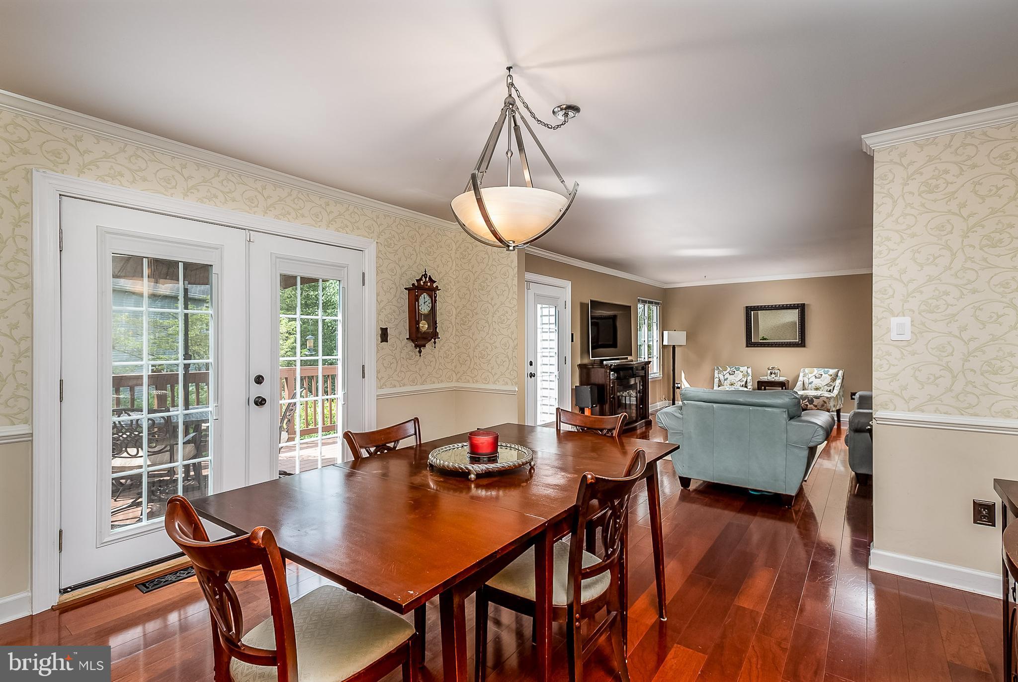 7209 Kindler Road Columbia, MD 21046 - Photo 12 of 42 New French Doors in living and dining area